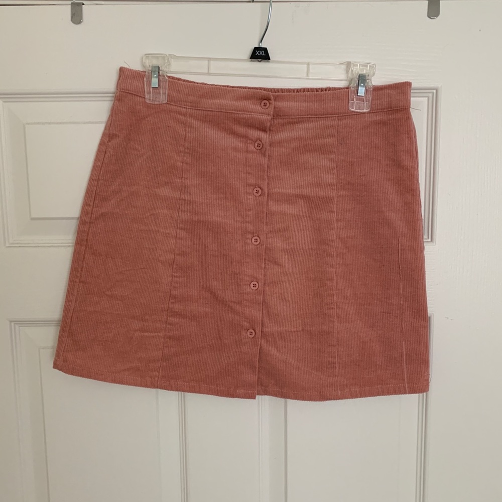 Light Pink Mini Skirt
